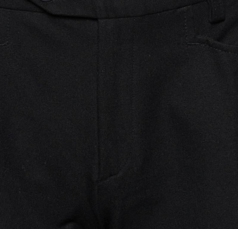 Joseph Pantalón recto de punto negro M Negro en venta