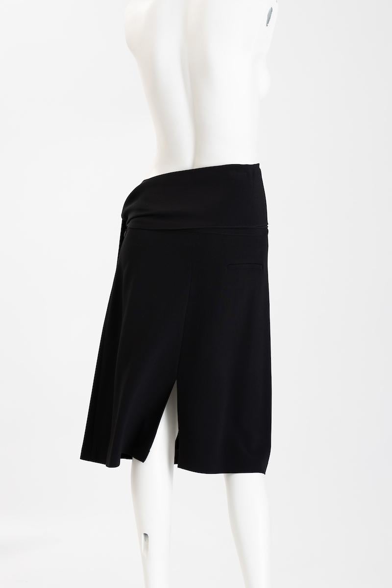 Joseph Belted Sash Black Skirt  Size UK L For Sale 1
