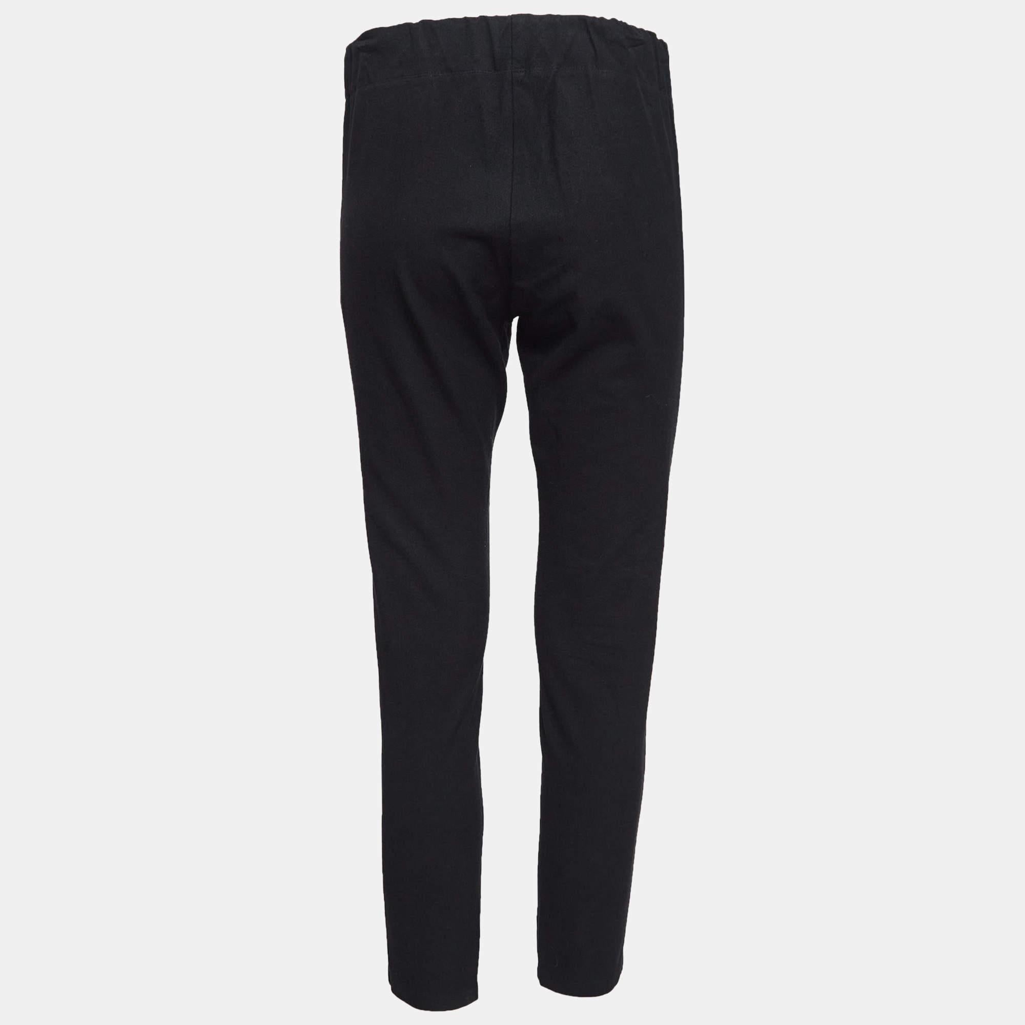 Style these pants with your favorite blouses or shirts and create effortlessly chic looks. They are stitched using quality fabrics and showcase a superb fit.