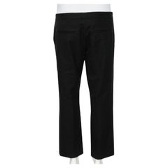 Joseph Schwarze Stretch Gabardine Finley Trägerhose mit geradem Ausschnitt M
