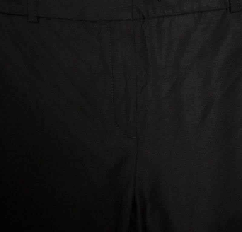 Joseph, pantalon tailleur Super 100 en laine noire S en vente 1