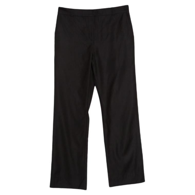 Joseph, pantalon tailleur Super 100 en laine noire S en vente