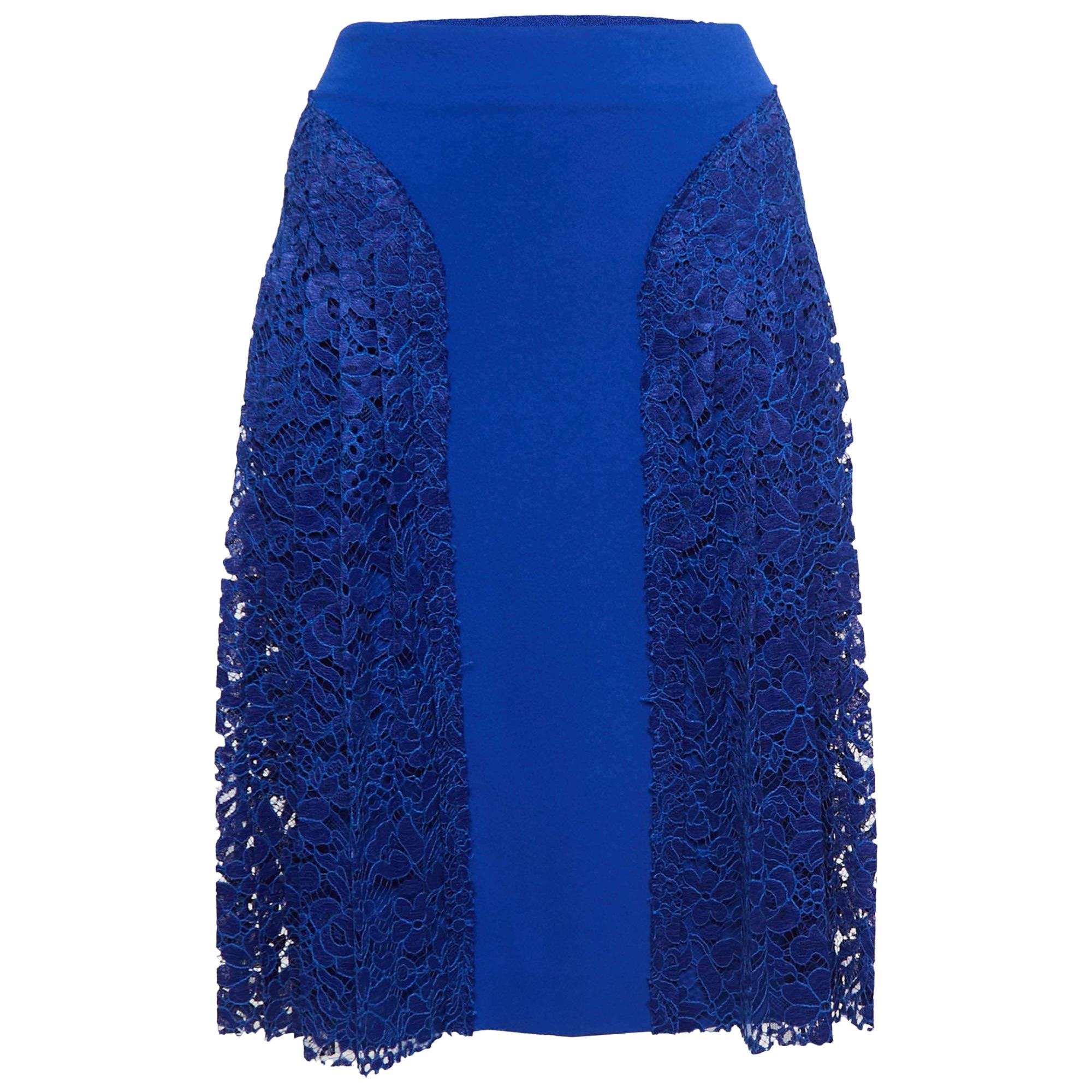 Joseph Gonna a pannelli in crepe e pizzo blu S