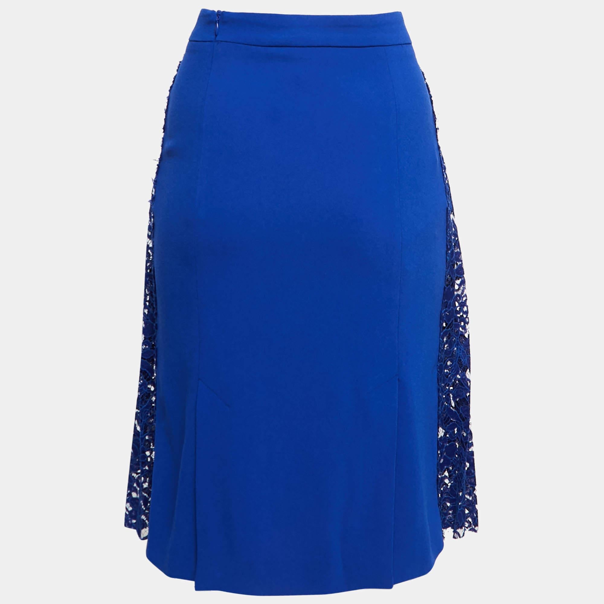 This elegant skirt is worth adding to your closet Crafted from fine materials it is exquisitely designed into a flattering shape.