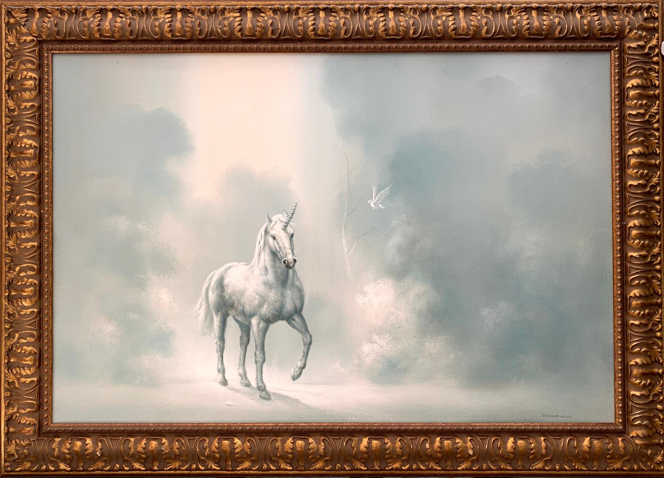 Joseph Bodner Animal Painting - The Licorne