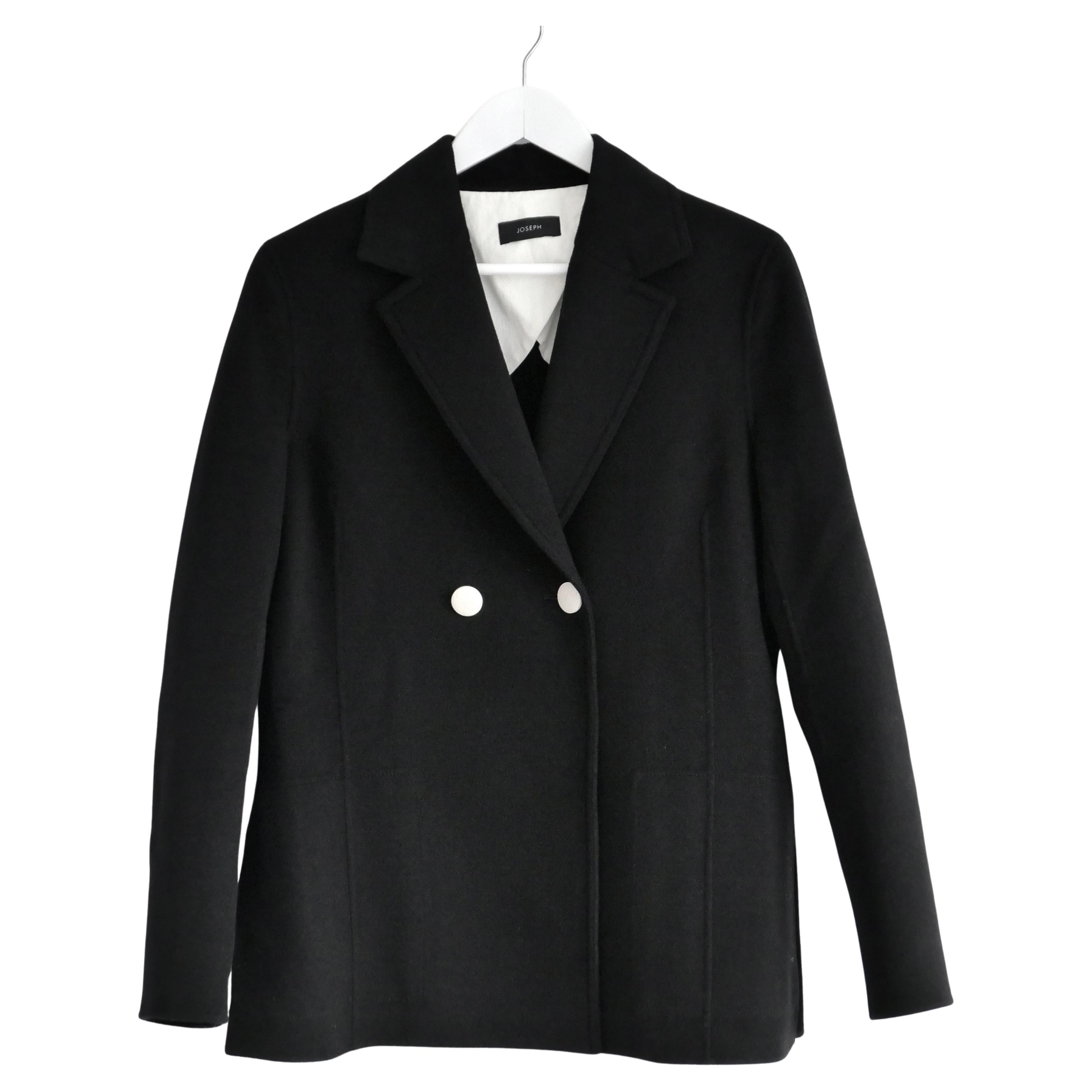 Joseph Brest Black Wool & Cashmere Jacket