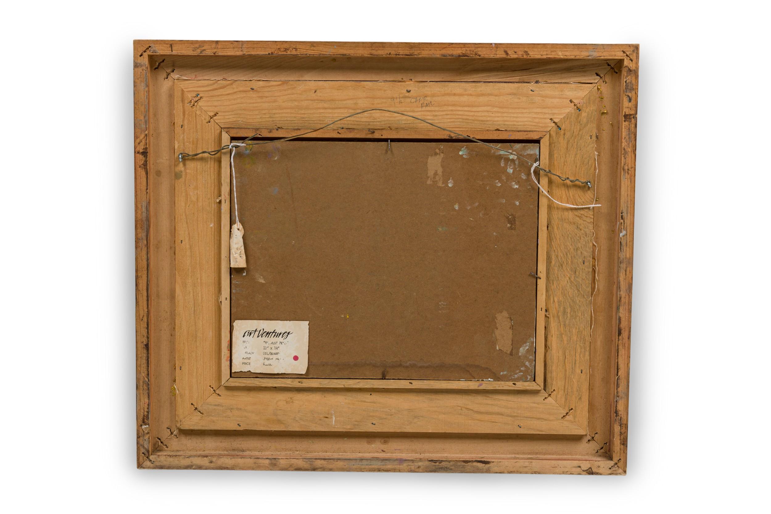 Joseph Breza Amerikanische Zeitgenössische Impressionistische Blumenlandschaft Gemälde im Angebot 2