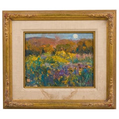 Joseph Breza American Contemporary Impressionistic Floral Landscape Painting
