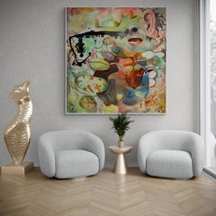 Point To Where It Hurts (Hummingbird, Portrait, Storytelling, Oil Painting)