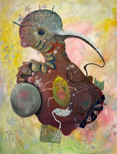 Used Release Jealousy (Hummingbird, Portrait, Storytelling, Oil Painting)