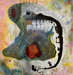 El diente del diablo (Colibrí, Retrato, Cuentacuentos, Pintura al óleo)