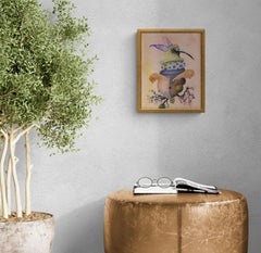 Wee One 12 (Hummingbird, Portrait, Storytelling, Oil Painting)