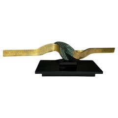 Joseph Burlini "Reflections" Bronze Sculpture #34/100, 1985