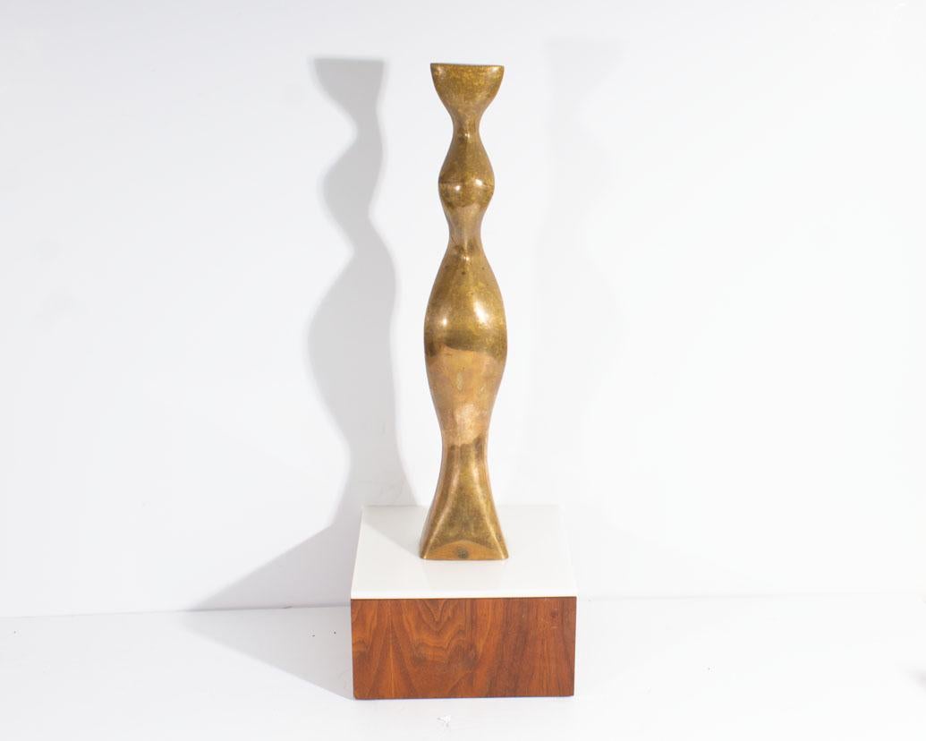 American Joseph Burlini Signed 1980 Limited Edition Bronze Sculpture  For Sale