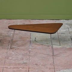 Joseph Carriero Triangular Tripod Side Table for Pine and Barker