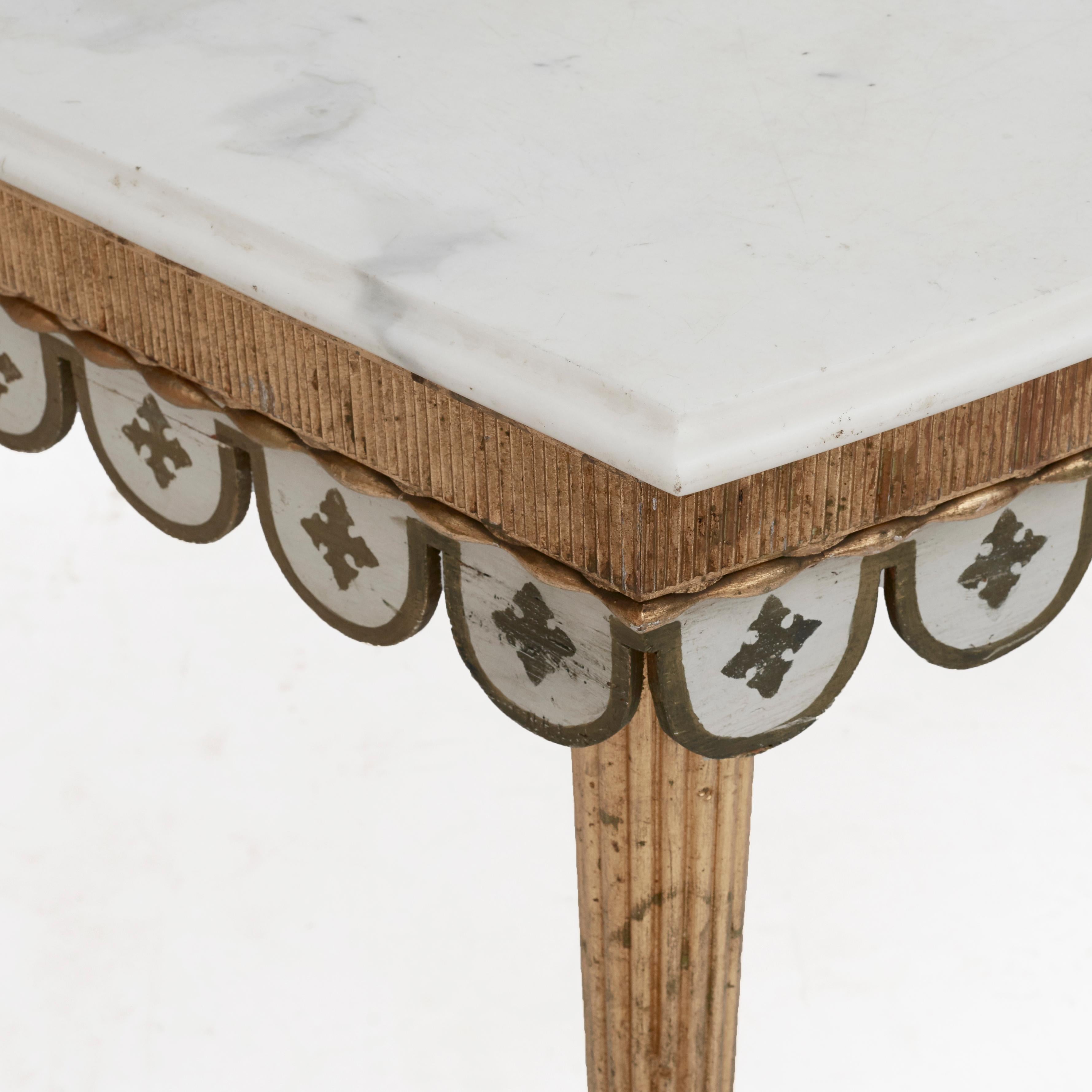 Danish Joseph Chr. Lillie, Louis XVI Console Table