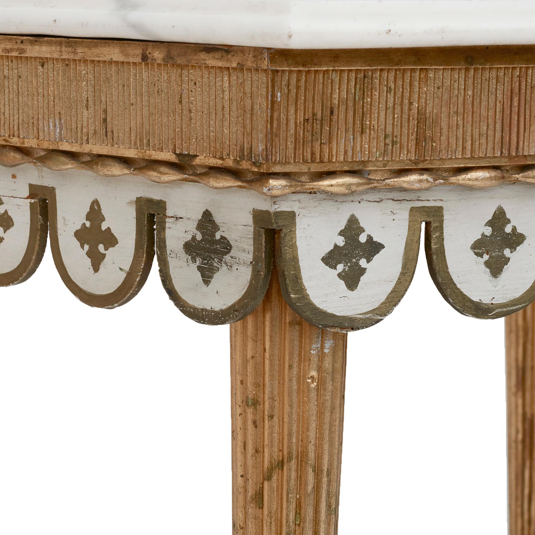 Joseph Chr. Lillie, Louis XVI Console Table In Good Condition In Kastrup, DK