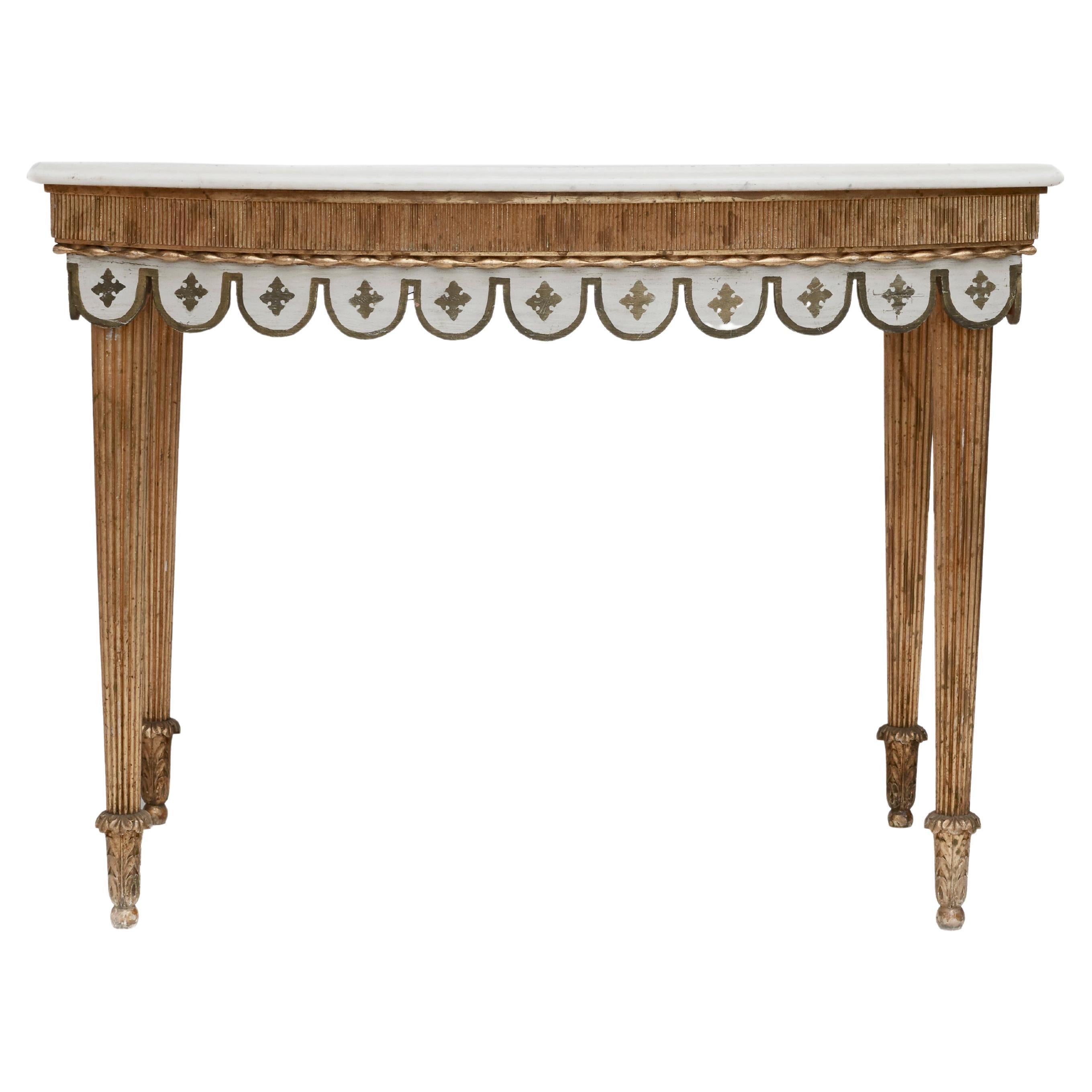 Joseph Chr. Lillie, Louis XVI Console Table