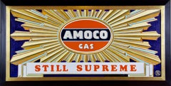 Amoco Gas Anzeige
