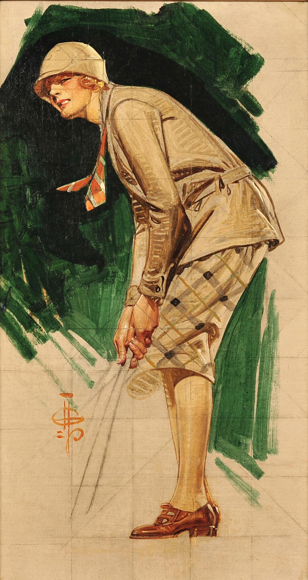 Joseph Christian Leyendecker Figurative Painting - Kuppenheimer Advertisement