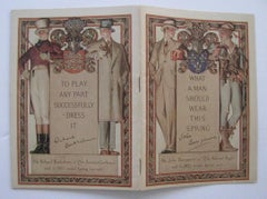 Kuppenheimer Famous Fifties Featuring John Barrymore