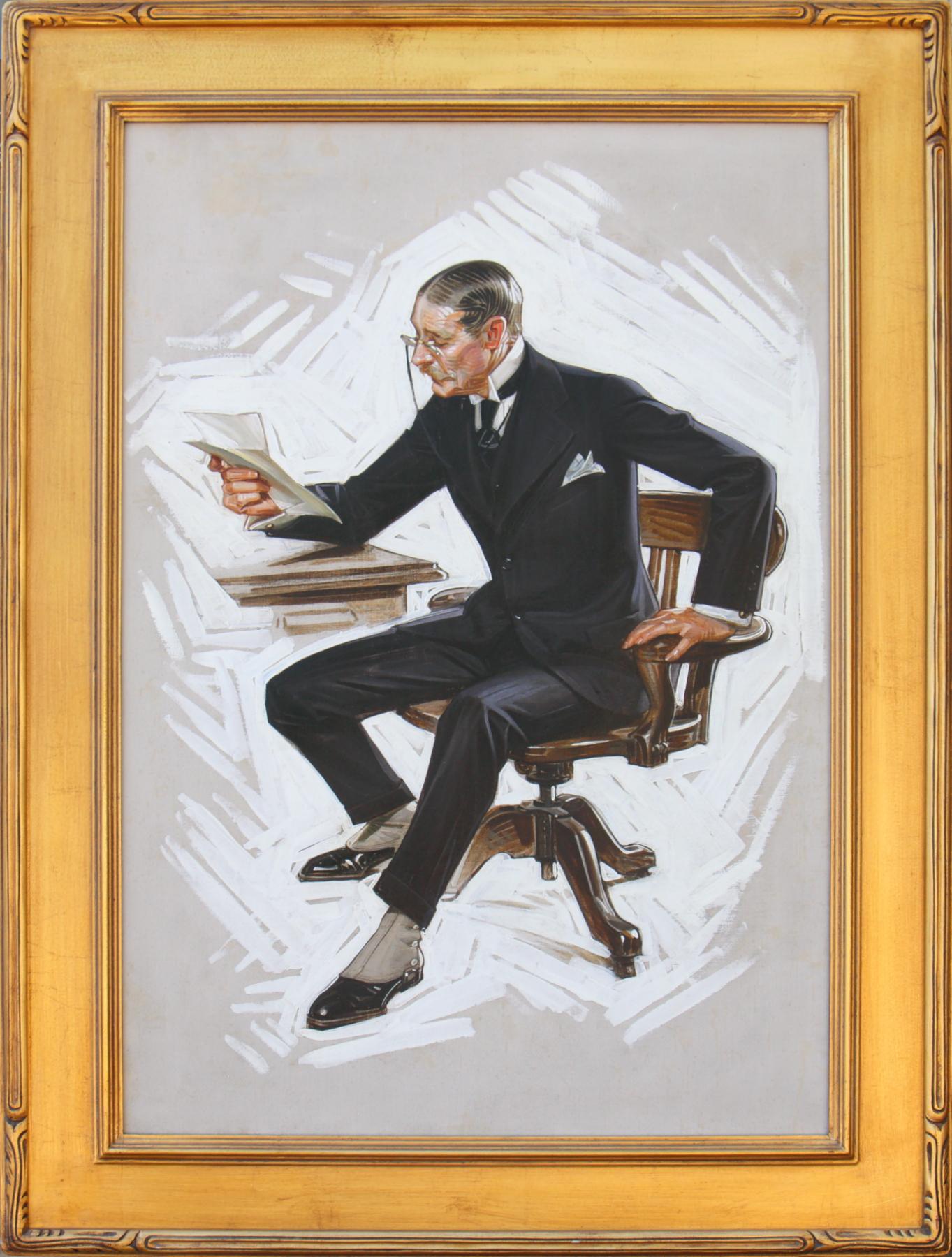 Kuppenheimer Man - Painting by Joseph Christian Leyendecker