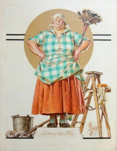 Queen of the May, Saturday Evening Post Cover