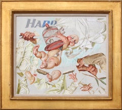 Study for 'Happy Landing' Amoco Ad