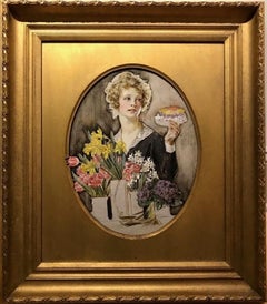 Study for Saturday Evening Post Cover, Easter Edition