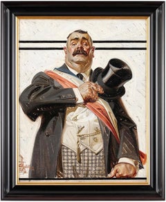 The Candidate (Patriotic Politician), Saturday Evening Post Cover