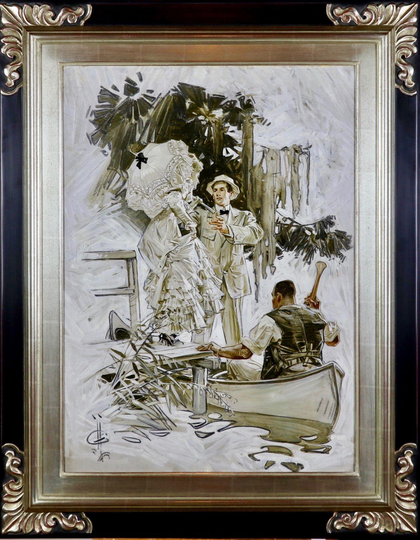 La Voz en el Arroz - Painting de Joseph Christian Leyendecker