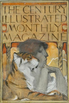 Woman and Tiger