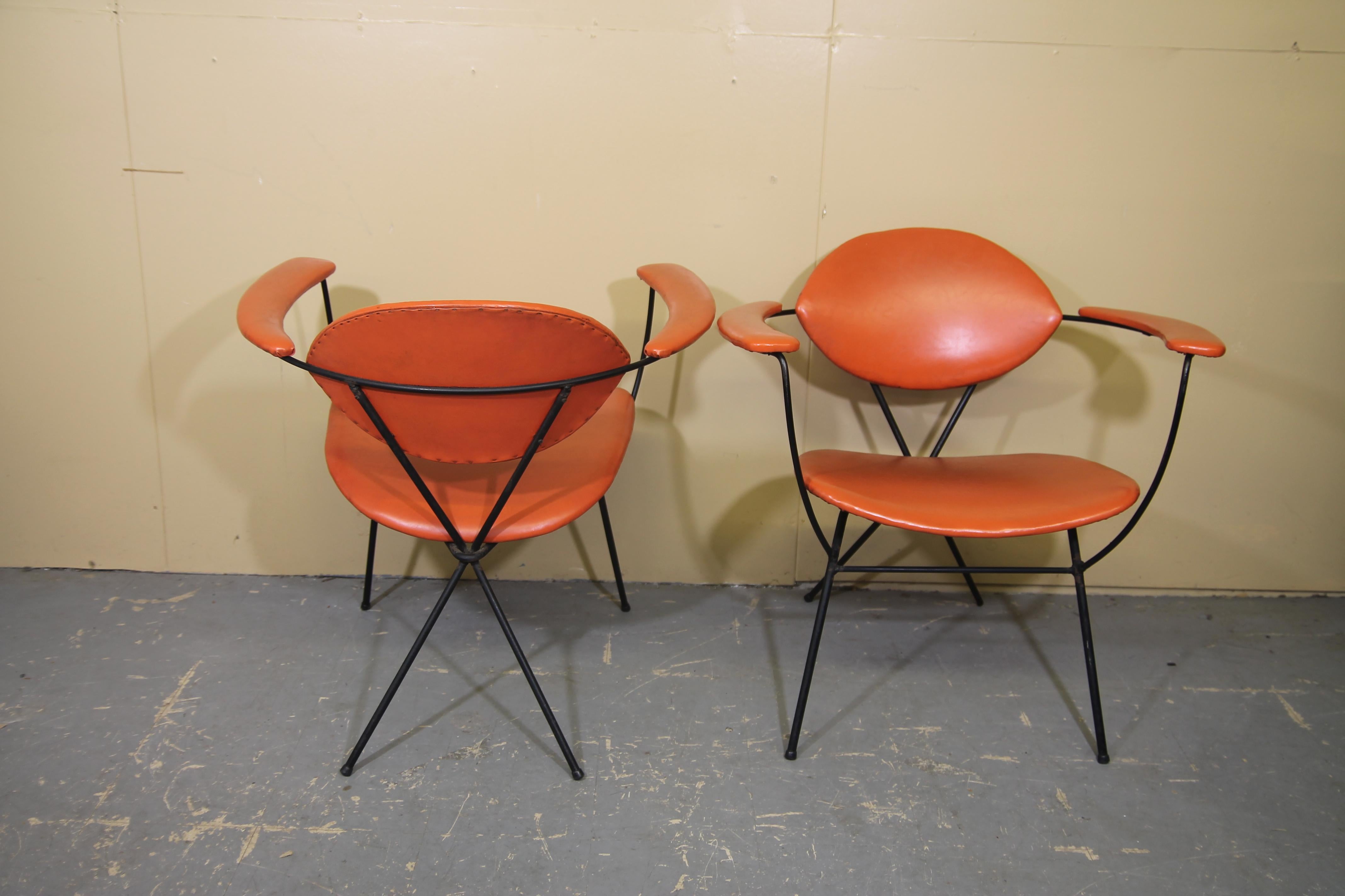 Joseph Cicchelli Designed Lounge Chairs for Reilly-Wolff In Good Condition In Asbury Park, NJ