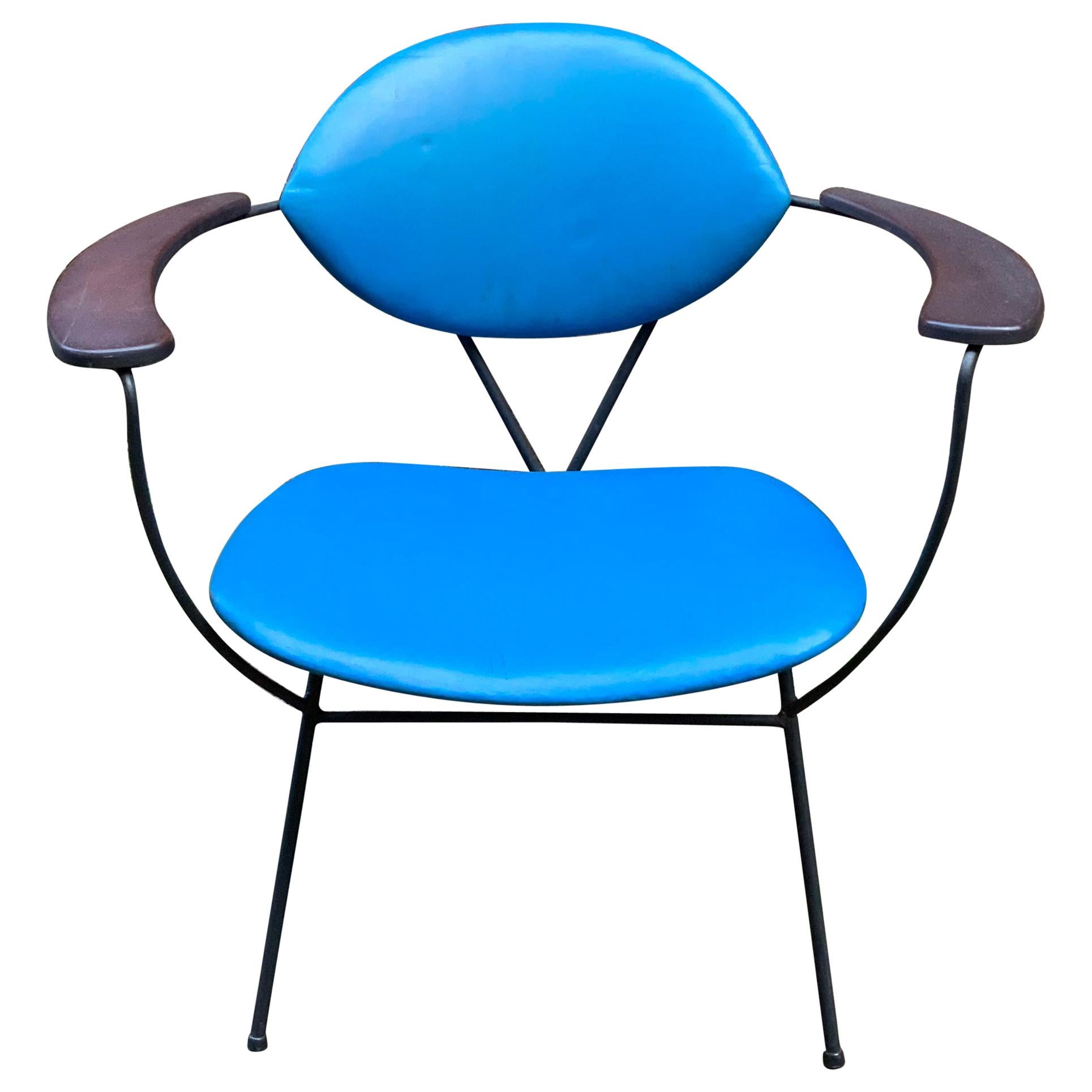 Joseph Cicchelli for Reilly-Wolff Iron Armchair For Sale