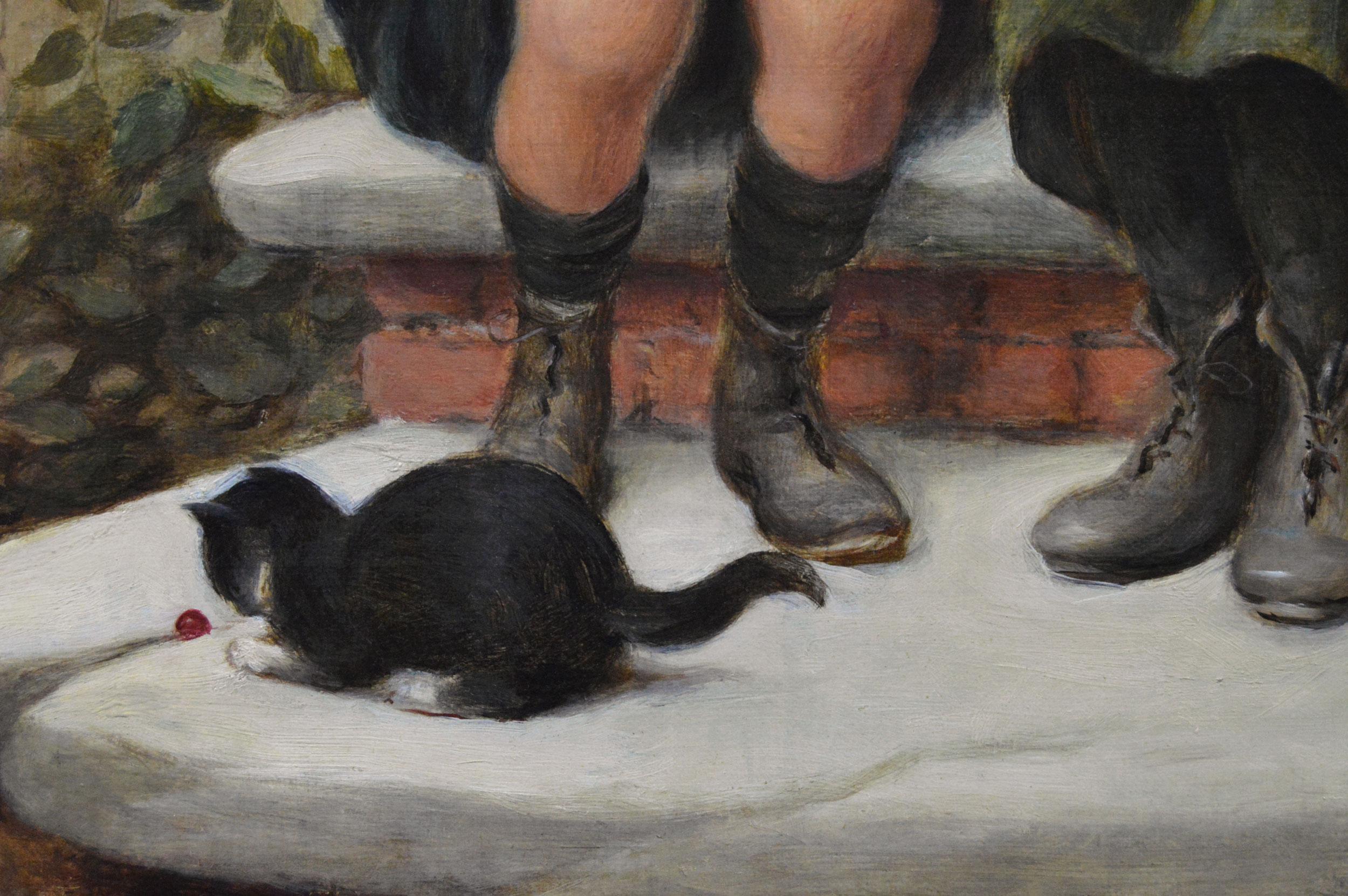 Joseph Clarke ROI
Britannico, (1834-1926)
Una ciotola di ciliegie
Olio su tela, firmato e datato 1897
Dimensioni dell'immagine: 17,25 pollici x 22,25 pollici 
Dimensioni comprensive di cornice: 26,25 pollici x 31,25 pollici

Un meraviglioso dipinto