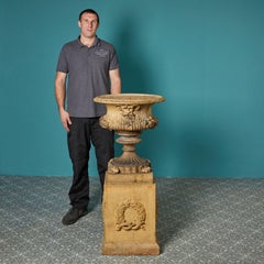 Joseph Cliff & Sons Large Terracotta Garden Urn