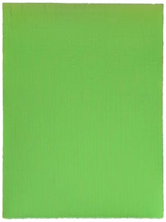 “Proposition 462” Contemporary Green Toned Three Dimensional Drip Painting