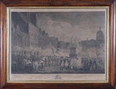 Antique The Volunteers of the City and County of Dublin print by Joseph Collyer