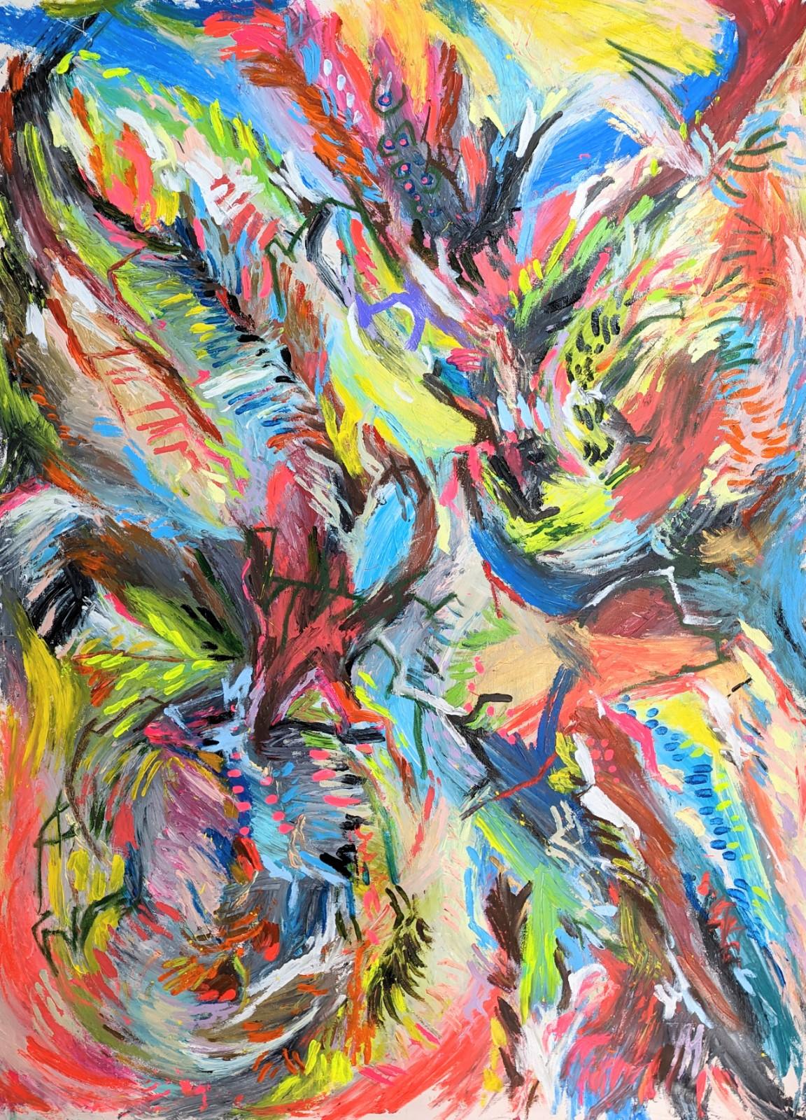 Levantamiento de Joseph Conrad-Ferm, 2023. REP de la Fábrica de Tuleste
Pintura mixta sobre lienzo
Ancho 68" x Alto 90".

Pintura mixta sobre lienzo del artista residente en Nueva York Joseph Conrad-Ferm.

Los gastos de envío no están incluidos.