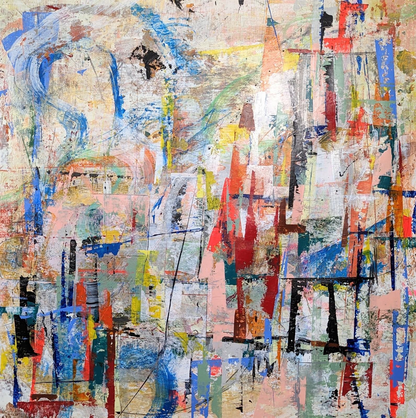 Chi Town III by Joseph Conrad-Ferm, 2023
Mixed medium painting on canvas
W 32" x H 32"

Mixed medium painting on canvas by NY-based artist Joseph Conrad-Ferm.

Shipping is not included. See our shipping policies. Please contact us for shipping