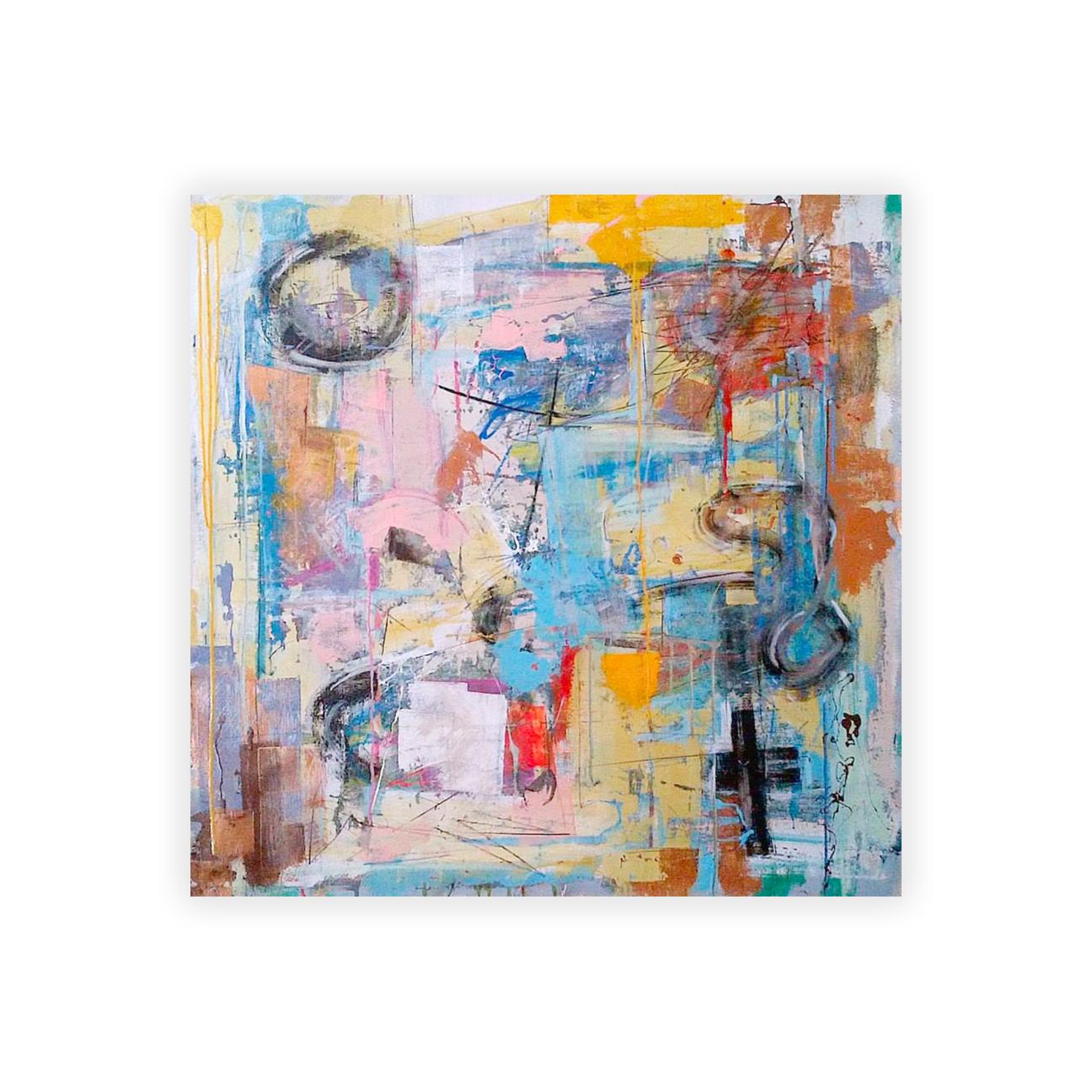 Tagelöhner von Joseph Conrad-Ferm, 2014
Mix Medium auf Leinwand
32" X 32" X 1,25"
81,28cm x 81,28cm x 3,175cm

Abstraktes Gemälde in Mischtechnik auf Leinwand des in New York lebenden Künstlers Joseph Conrad-Ferm.

Der Versand ist nicht inbegriffen.
