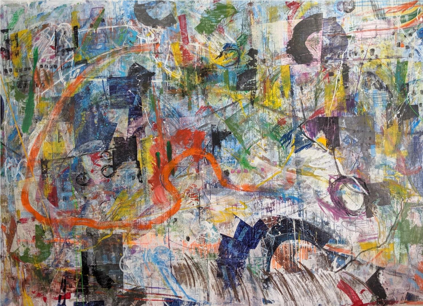 Watch the gap by Joseph Conrad-Ferm, Mixed Media Canvas, REP by Tuleste Factory

Born 1975, and raised in New Canaan, CT. Self taught artist Joseph Conrad-Ferm did not discover his need to paint until the winter of 2001, at age 26. “I don’t have a