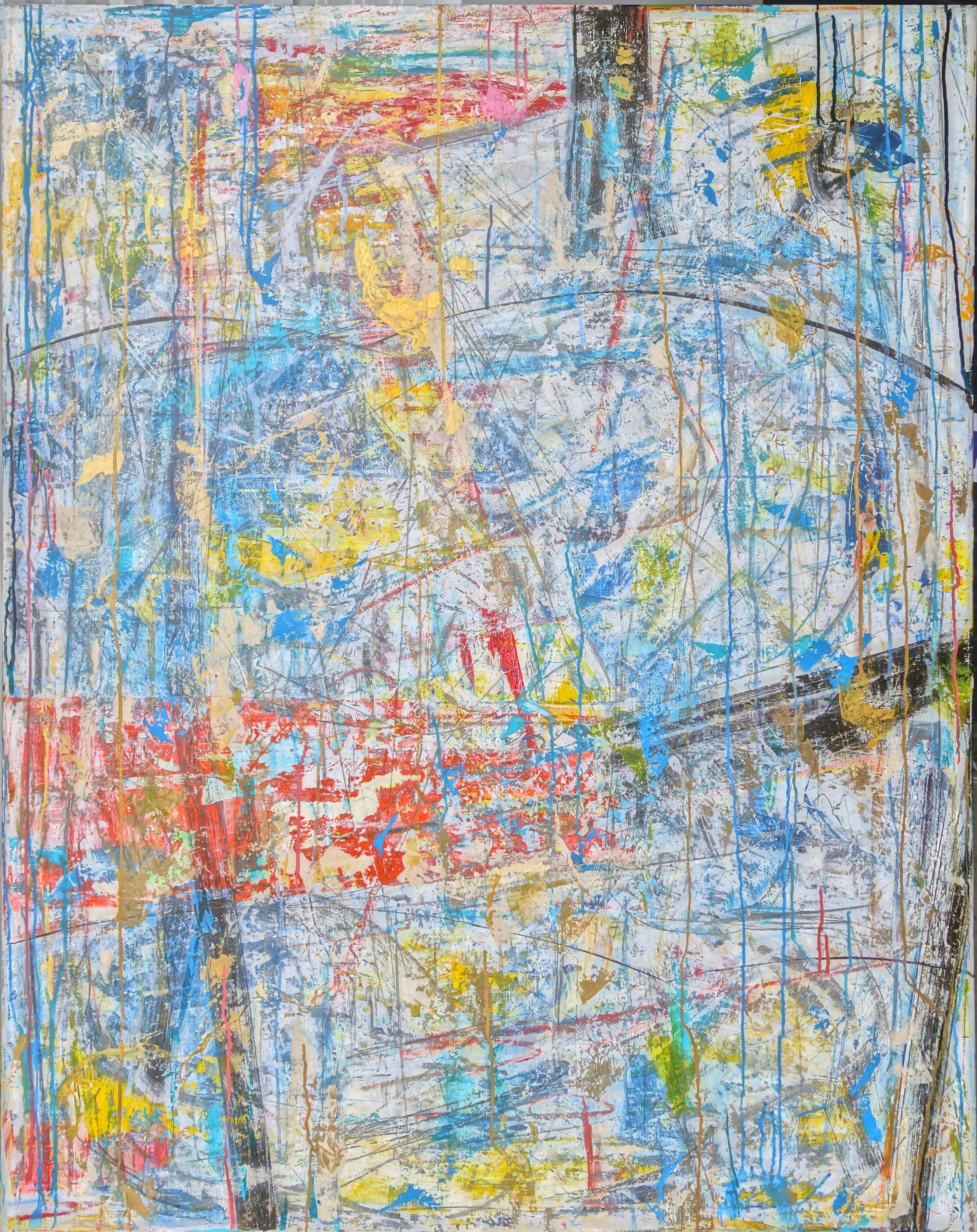 Joseph Conrad-Ferm Abstract Painting – Saubere Laken