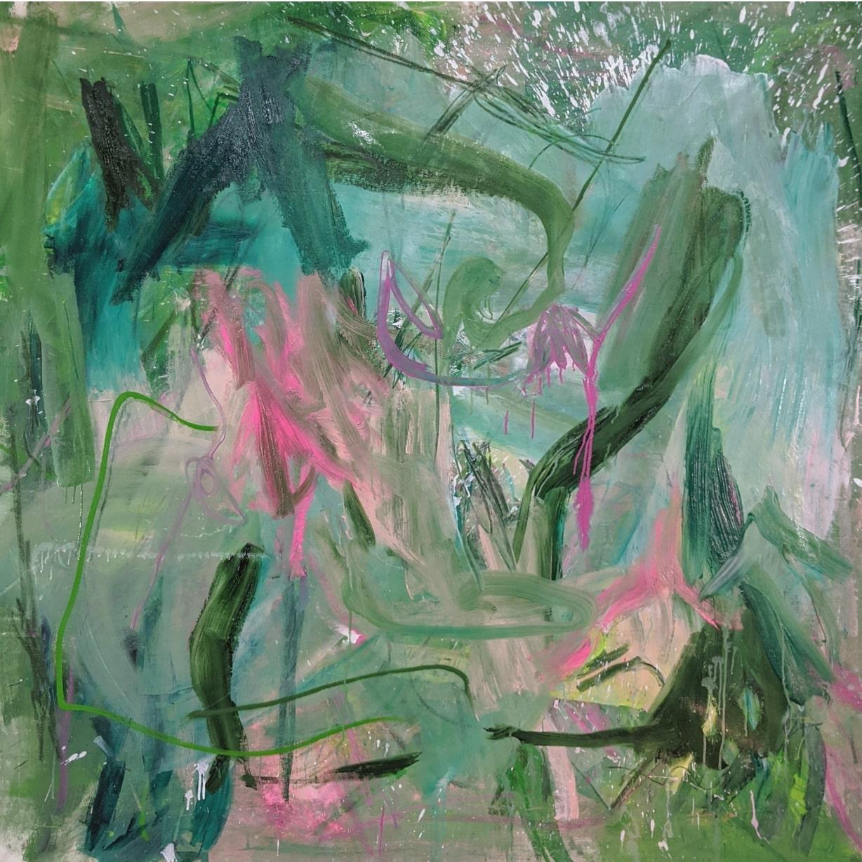 "Fata Morgana"

Abstraktes Gemälde des Künstlers Joseph Conrad Ferm. Verschiedene Grüntöne und weiße Spritzer mit zarten rosa Strichen.

Siehe unsere Versandrichtlinien. Für Kostenvoranschläge nehmen Sie bitte Kontakt mit uns auf. 

Alle Verkäufe