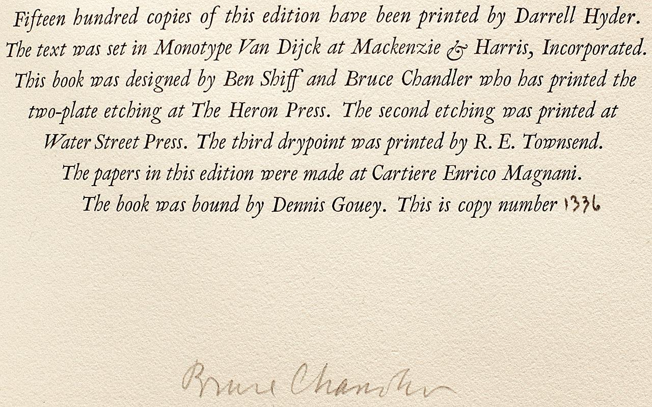 American Joseph Conrad, the Secret Sharer, Limited Editions Club, Signed, 1985