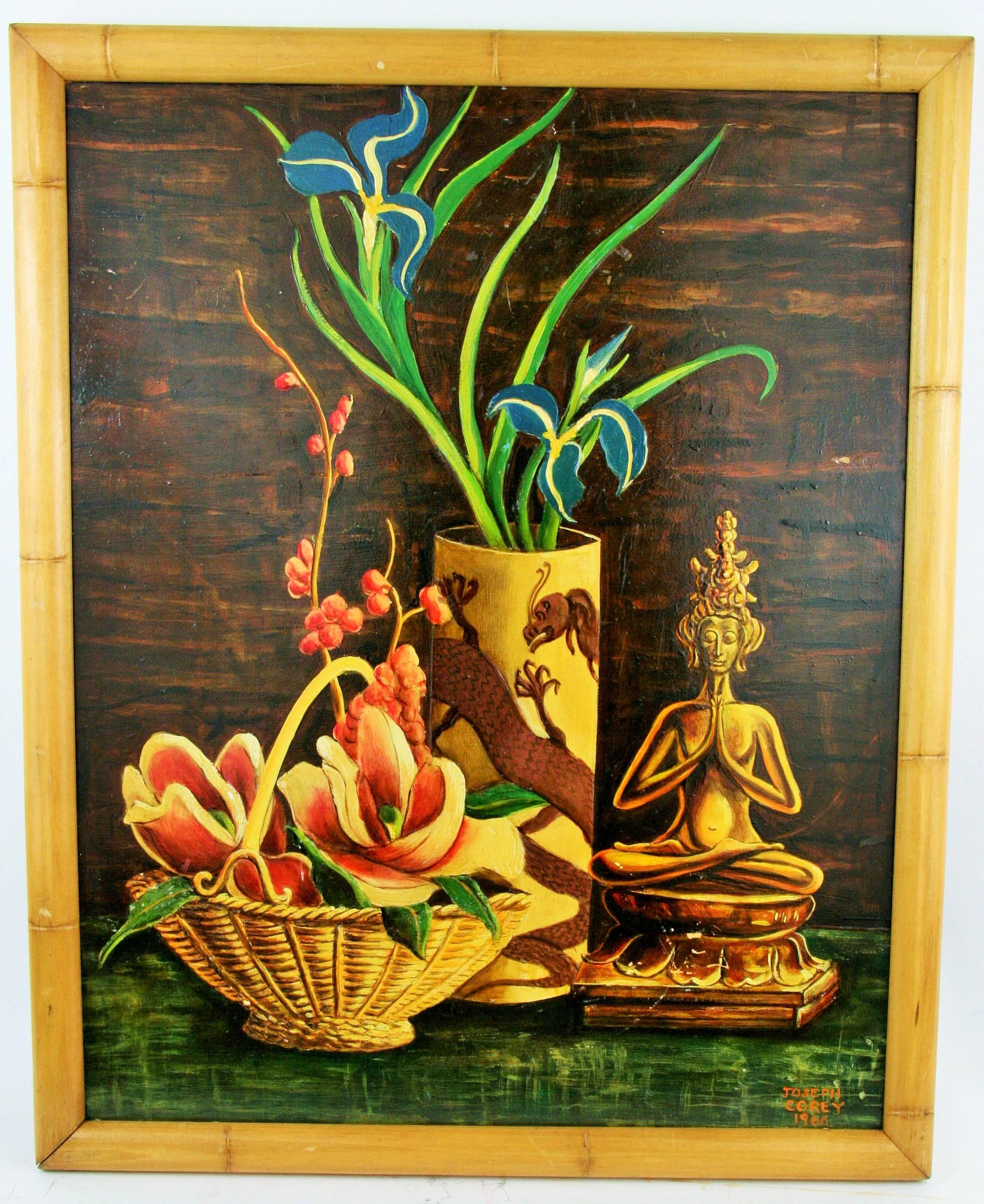Vintage Japanisch Zen  Stilleben