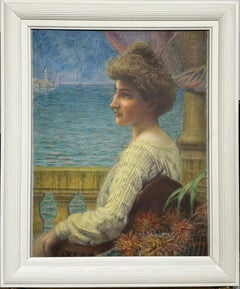 Women Belle Epoque French Symbolist portrait Art nouveau