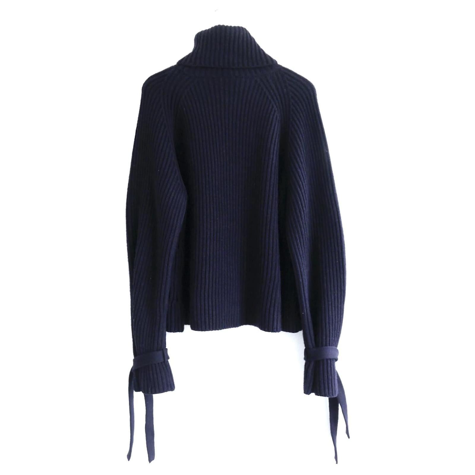 Joseph Cropped NAP Cardigan Stitch by Stitch Tie Cuff Jumper Neuf - En vente à London, GB