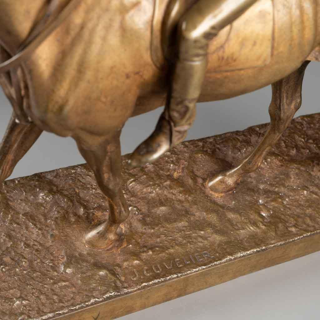 Patinated Joseph Cuvelier : 