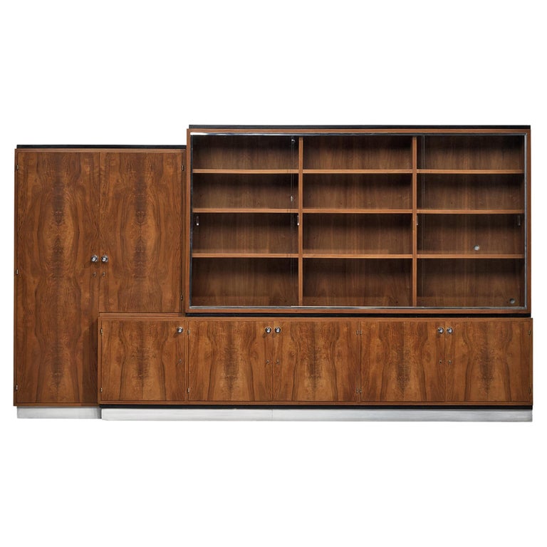 Joseph De Bruycker Unique Art Deco WallUnit For Sale at 1stDibs